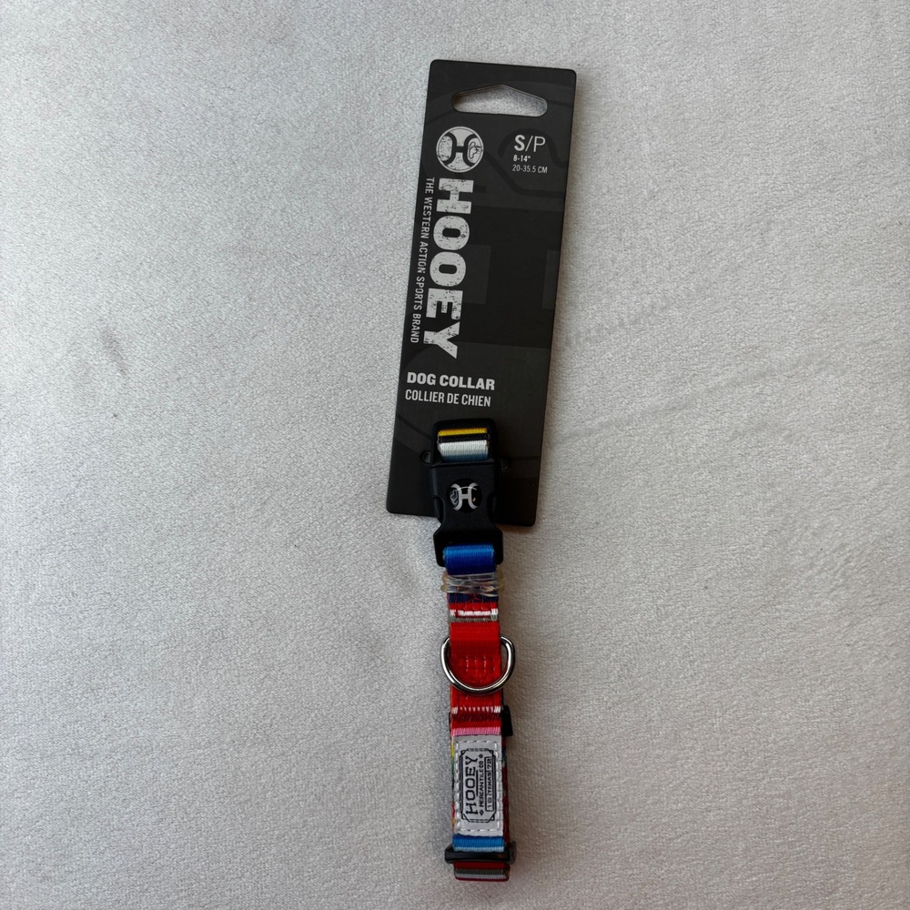 Hooey‎ Dog Collar Small Red Multi Serape Western Action Sports Brand NEW